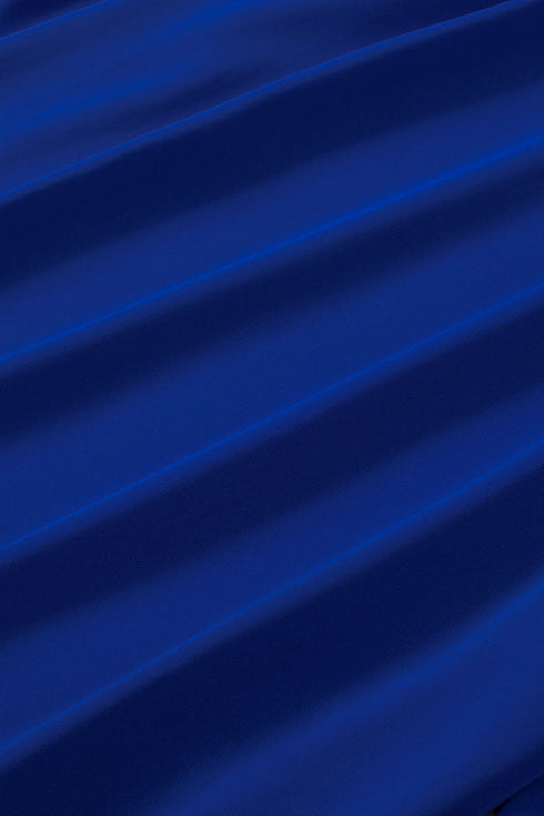 Crew Neck Ruffle Bubble Sleeve Top